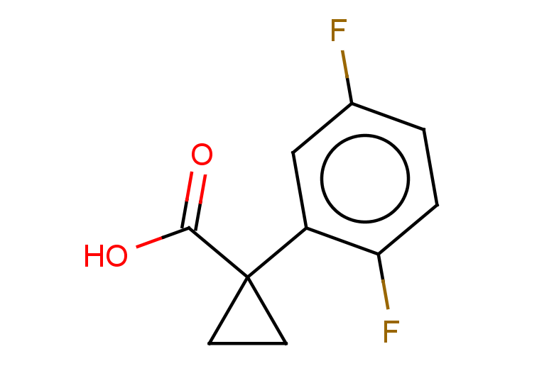 1-(2,5-difluorophenyl)cyclopropane-1-carboxylic acid