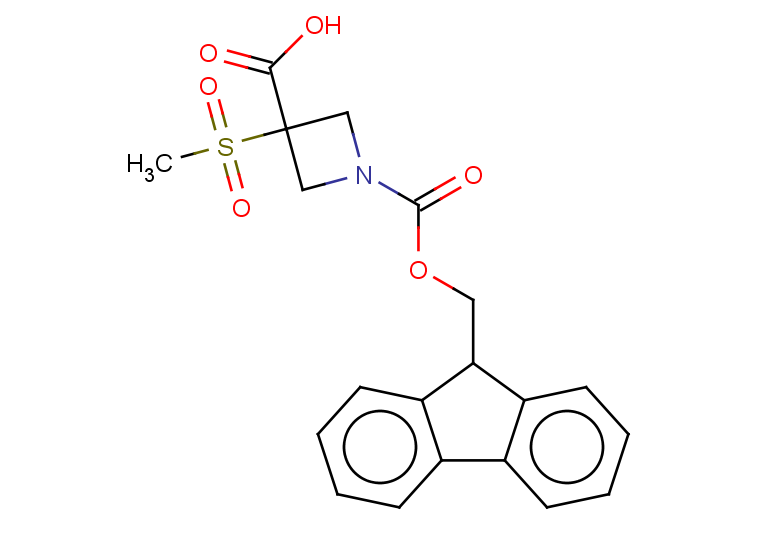 1-{[(9H-fluoren-9-yl)methoxy]carbonyl}-3-methanesulfonylazetidine-3-carboxylic acid