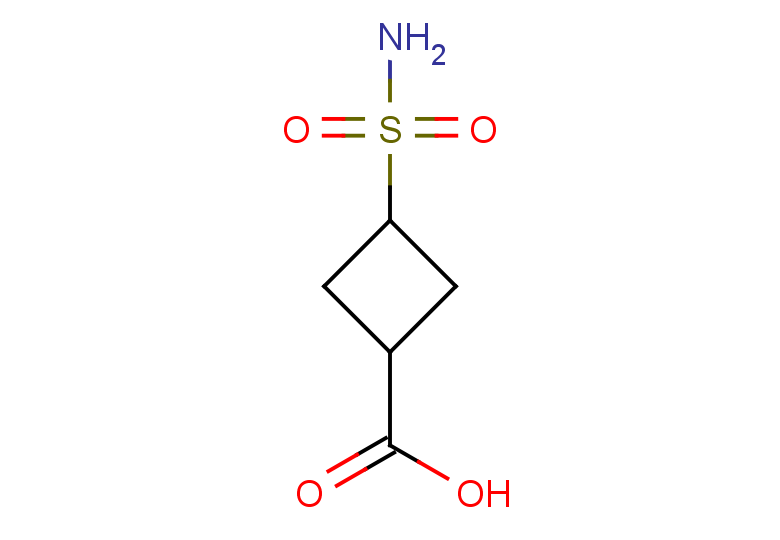 3-sulfamoylcyclobutane-1-carboxylic acid, Mixture of diastereomers