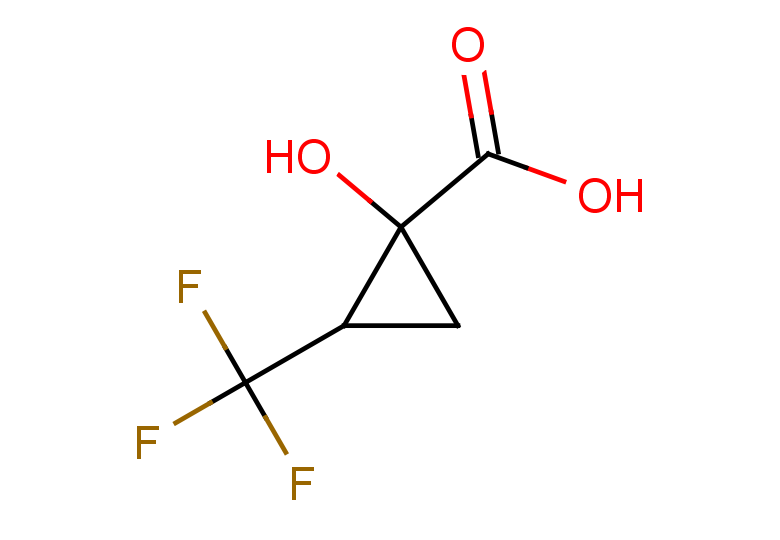 1-hydroxy-2-(trifluoromethyl)cyclopropane-1-carboxylic acid