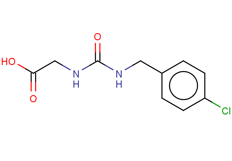 2-({[(4-chlorophenyl)methyl]carbamoyl}amino)acetic acid