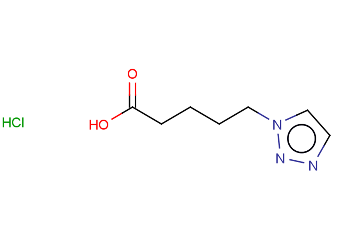 5-(1H-1,2,3-triazol-1-yl)pentanoic acid hydrochloride