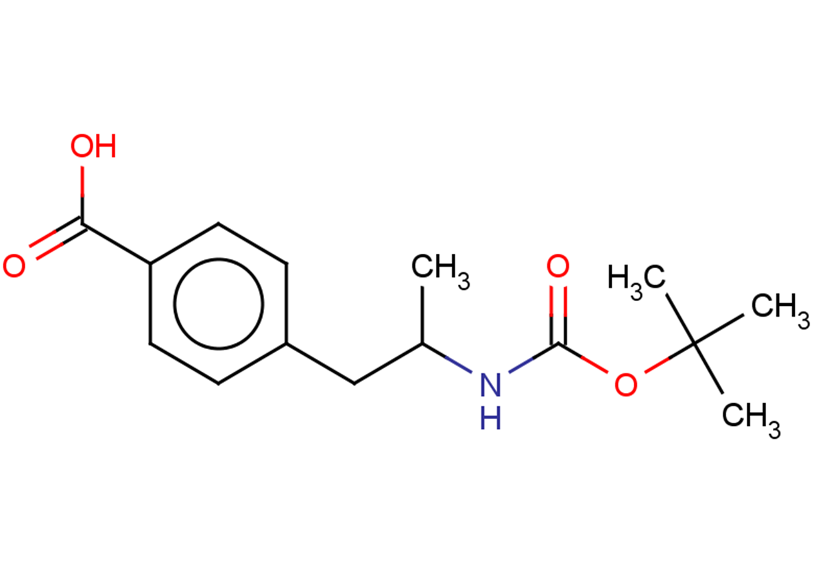 4-(2-{[(tert-butoxy)carbonyl]amino}propyl)benzoic acid