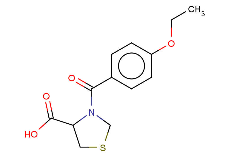 3-(4-ethoxybenzoyl)-1,3-thiazolidine-4-carboxylic acid