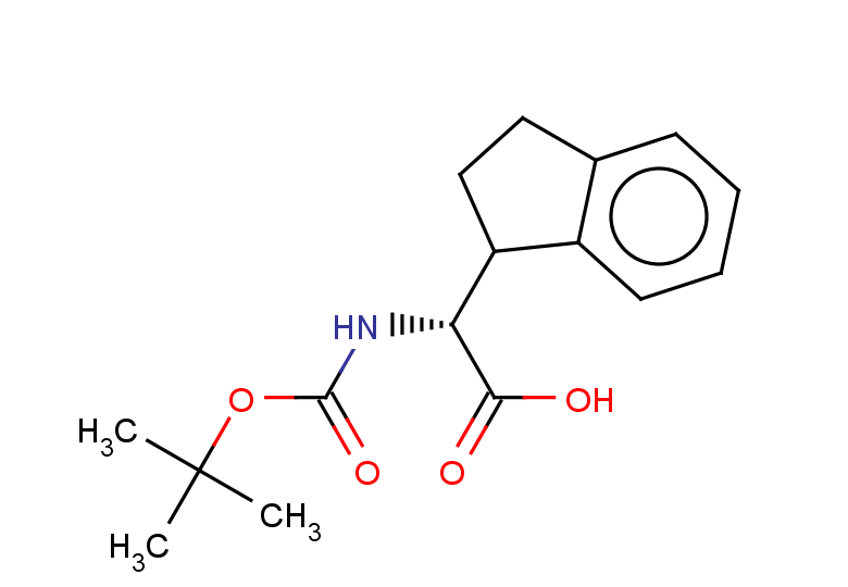 (2R)-2-{[(tert-butoxy)carbonyl]amino}-2-(2,3-dihydro-1H-inden-1-yl)acetic acid