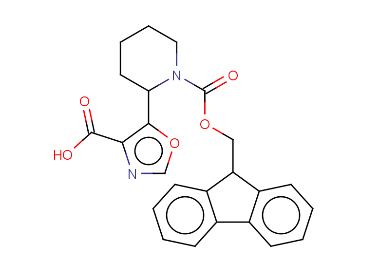 5-(1-{[(9H-fluoren-9-yl)methoxy]carbonyl}piperidin-2-yl)-1,3-oxazole-4-carboxylic acid