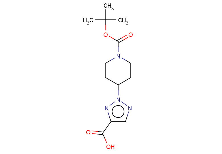 2-{1-[(tert-butoxy)carbonyl]piperidin-4-yl}-2H-1,2,3-triazole-4-carboxylic acid