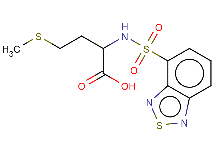 2-(2,1,3-benzothiadiazole-4-sulfonamido)-4-(methylsulfanyl)butanoic acid