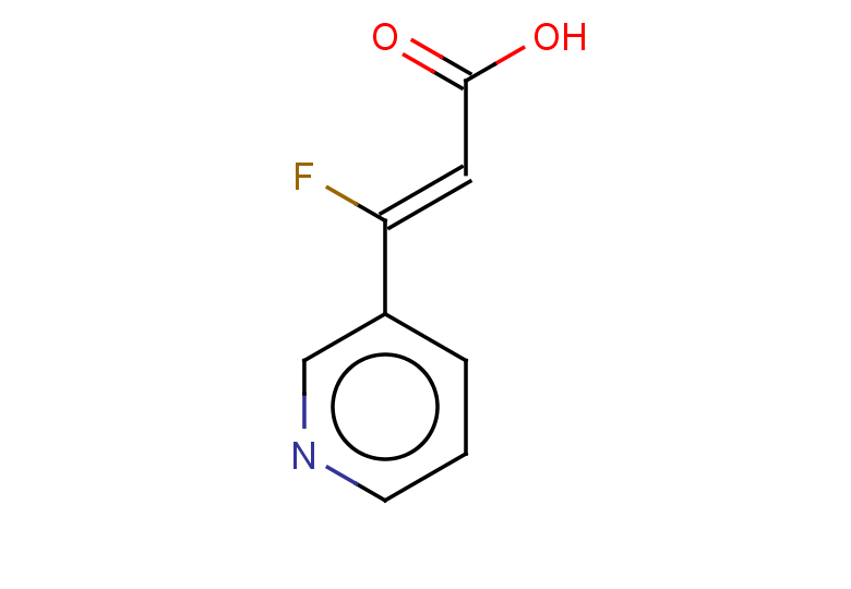 (2Z)-3-fluoro-3-(pyridin-3-yl)prop-2-enoic acid