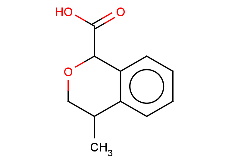 4-methyl-3,4-dihydro-1H-2-benzopyran-1-carboxylic acid