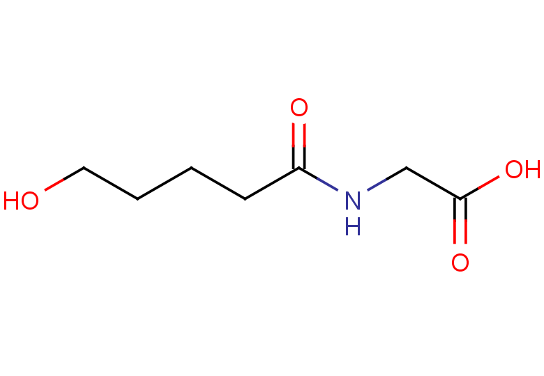 2-(5-hydroxypentanamido)acetic acid