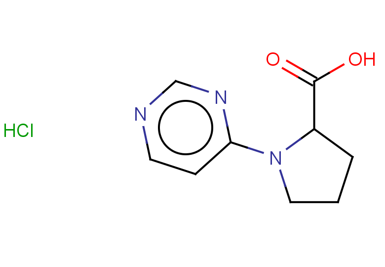 1-(pyrimidin-4-yl)pyrrolidine-2-carboxylic acid hydrochloride