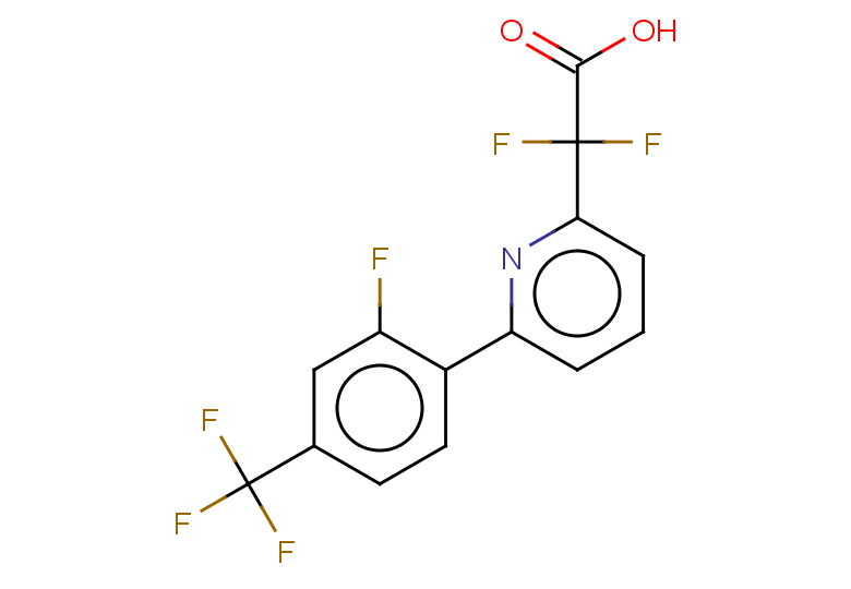 2,2-difluoro-2-{6-[2-fluoro-4-(trifluoromethyl)phenyl]pyridin-2-yl}acetic acid
