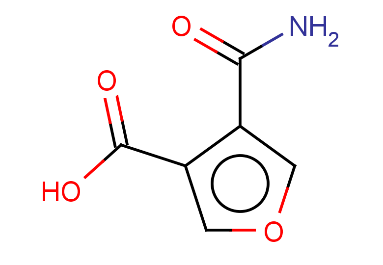 4-carbamoylfuran-3-carboxylic acid