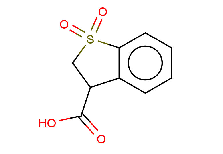 1,1-dioxo-2,3-dihydro-1lambda6-benzothiophene-3-carboxylic acid