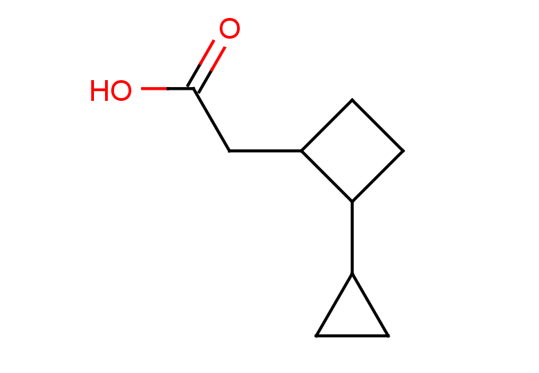 2-(2-cyclopropylcyclobutyl)acetic acid, Mixture of diastereomers