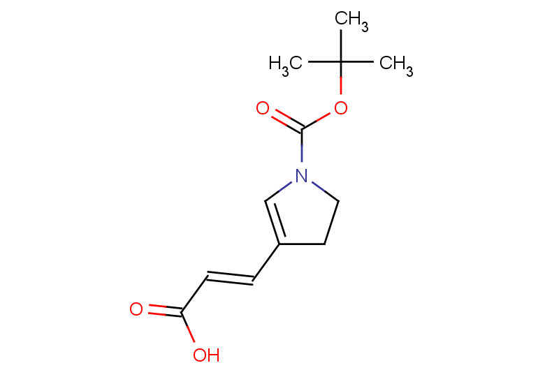 (2E)-3-{1-[(tert-butoxy)carbonyl]-4,5-dihydro-1H-pyrrol-3-yl}prop-2-enoic acid