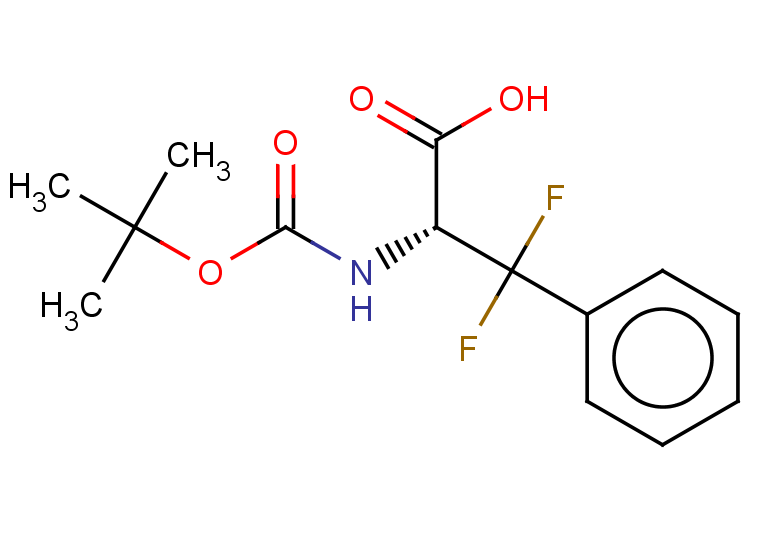 (2R)-2-{[(tert-butoxy)carbonyl]amino}-3,3-difluoro-3-phenylpropanoic acid