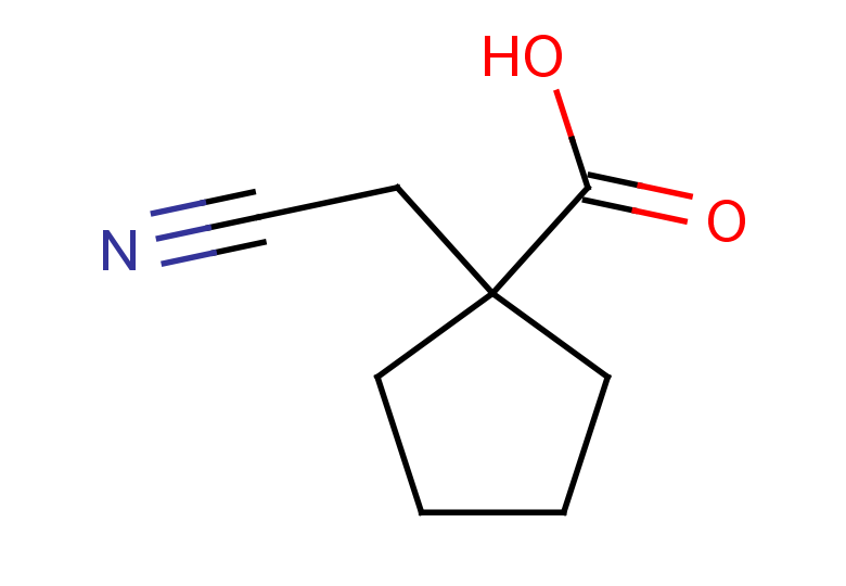 1-(cyanomethyl)cyclopentane-1-carboxylic acid
