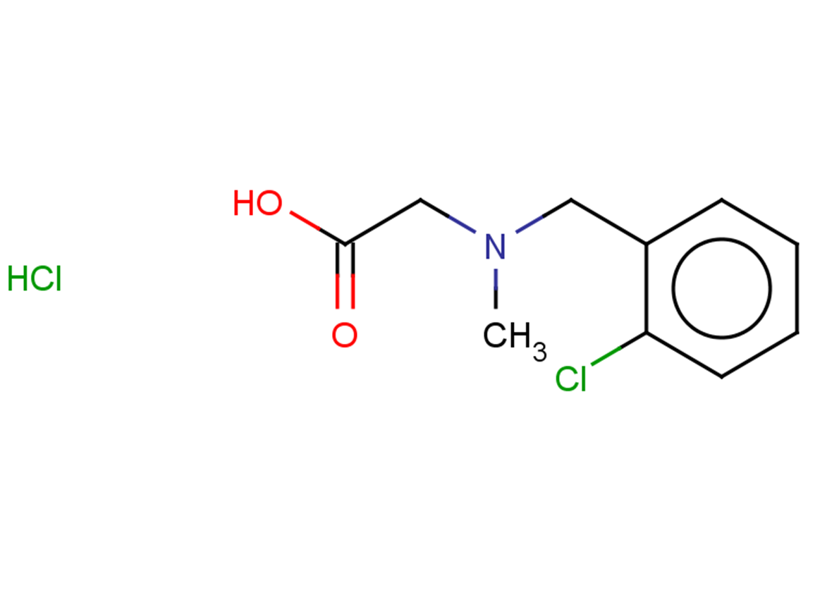 2-{[(2-chlorophenyl)methyl](methyl)amino}acetic acid hydrochloride