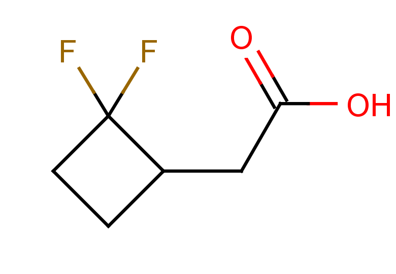 2-(2,2-difluorocyclobutyl)acetic acid
