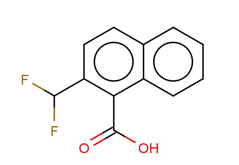 2-(difluoromethyl)naphthalene-1-carboxylic acid