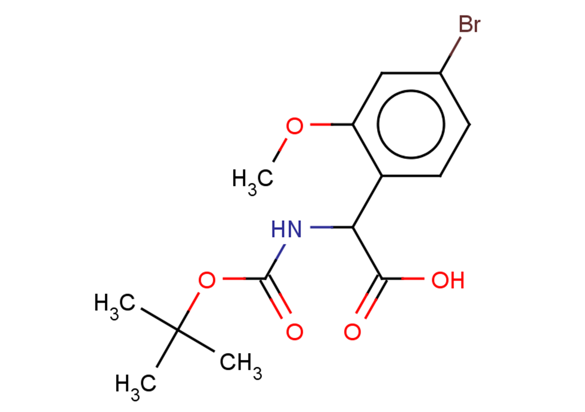 2-(4-bromo-2-methoxyphenyl)-2-{[(tert-butoxy)carbonyl]amino}acetic acid