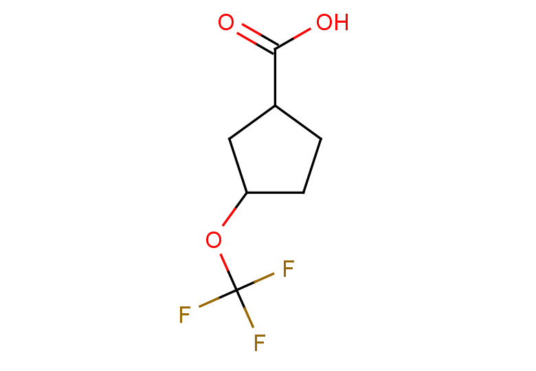 3-(trifluoromethoxy)cyclopentane-1-carboxylic acid, Mixture of diastereomers