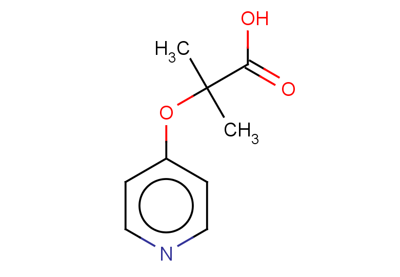 2-methyl-2-(pyridin-4-yloxy)propanoic acid