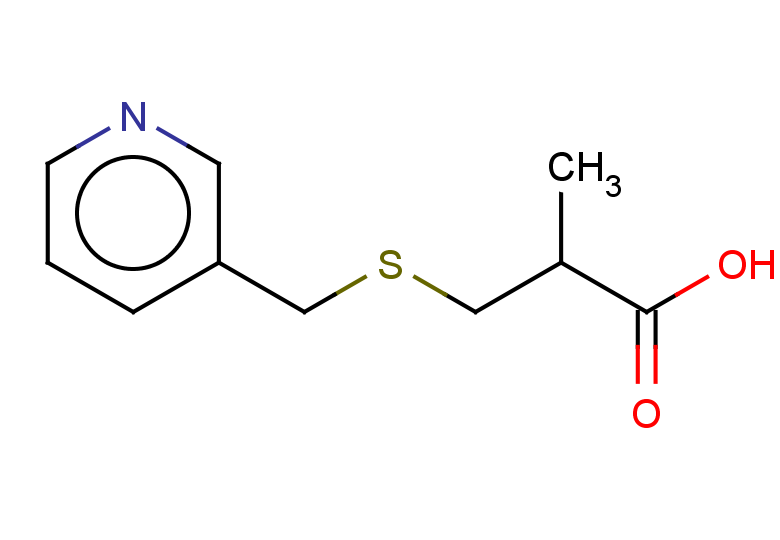 2-methyl-3-{[(pyridin-3-yl)methyl]sulfanyl}propanoic acid