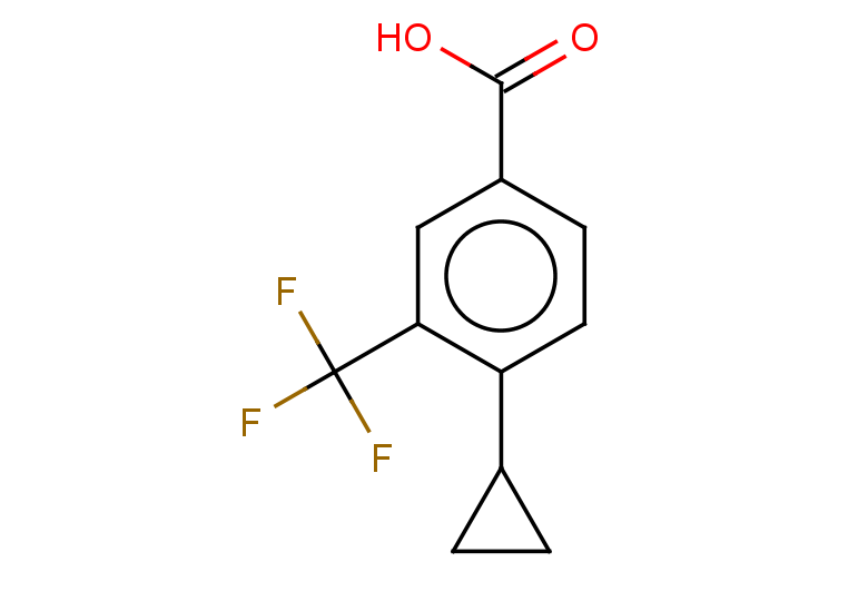 4-cyclopropyl-3-(trifluoromethyl)benzoic acid