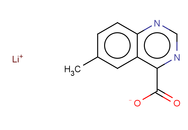 lithium(1+) ion 6-methylquinazoline-4-carboxylate