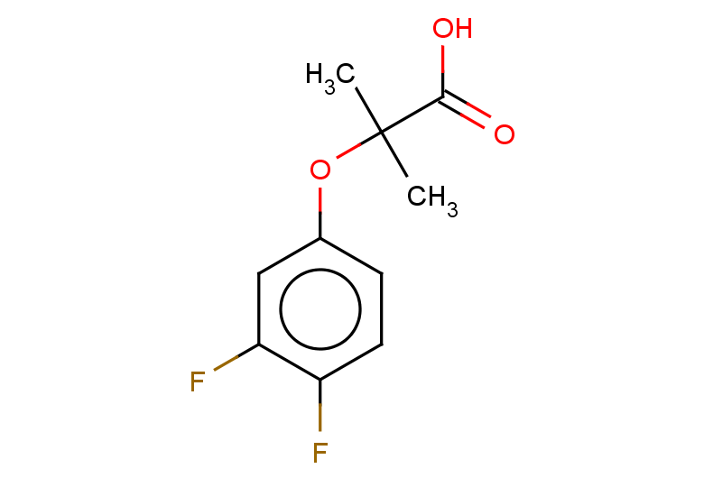 2-(3,4-difluorophenoxy)-2-methylpropanoic acid