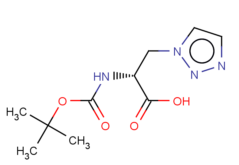 (2R)-2-{[(tert-butoxy)carbonyl]amino}-3-(1H-1,2,3-triazol-1-yl)propanoic acid