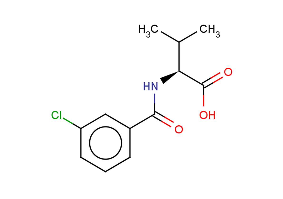 (2S)-2-[(3-chlorophenyl)formamido]-3-methylbutanoic acid