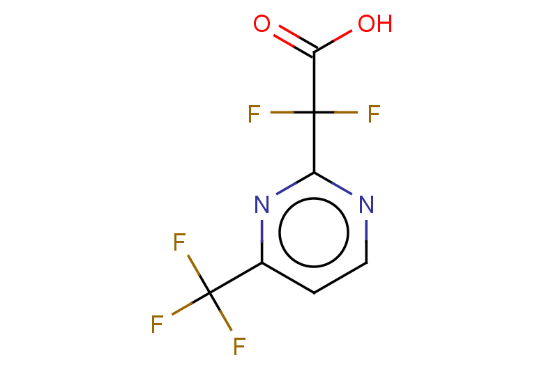 2,2-difluoro-2-[4-(trifluoromethyl)pyrimidin-2-yl]acetic acid