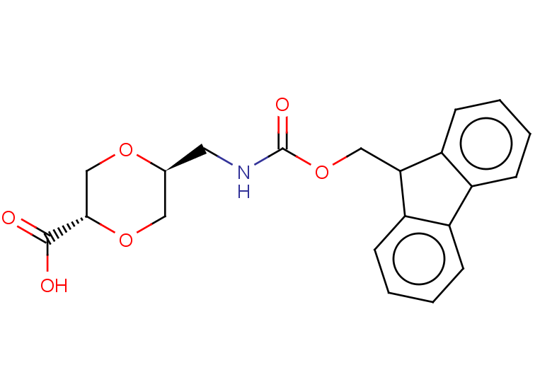 rac-(2R,5R)-5-[({[(9H-fluoren-9-yl)methoxy]carbonyl}amino)methyl]-1,4-dioxane-2-carboxylic acid
