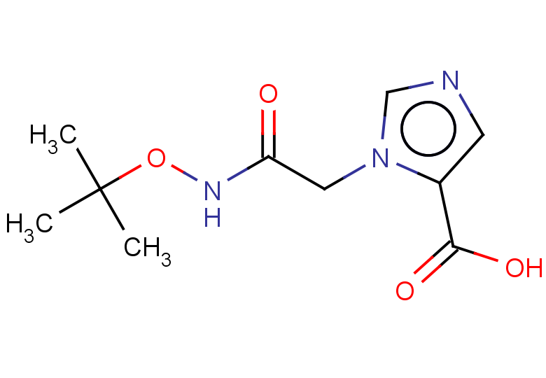 1-{[(tert-butoxy)carbamoyl]methyl}-1H-imidazole-5-carboxylic acid