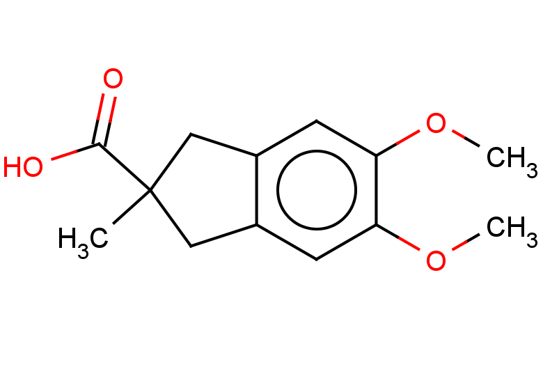 5,6-dimethoxy-2-methyl-2,3-dihydro-1H-indene-2-carboxylic acid