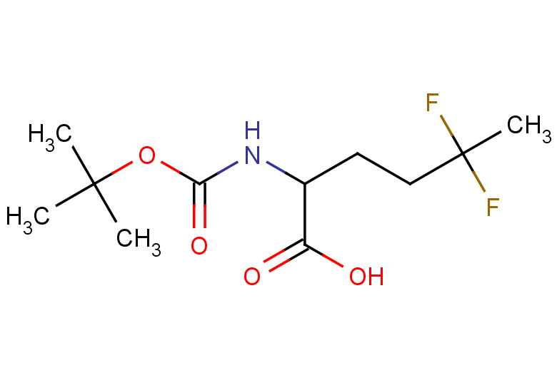 2-{[(tert-butoxy)carbonyl]amino}-5,5-difluorohexanoic acid