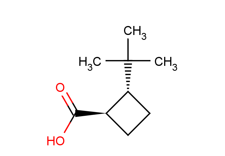 rac-(1R,2R)-2-tert-butylcyclobutane-1-carboxylic acid, trans