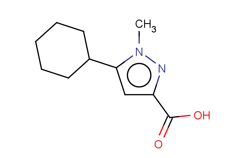 5-cyclohexyl-1-methyl-1H-pyrazole-3-carboxylic acid