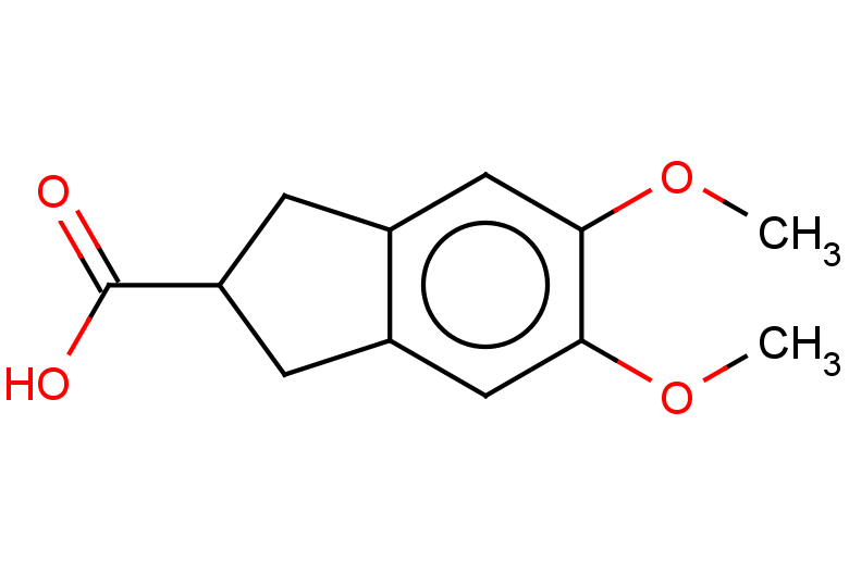 5,6-dimethoxy-2,3-dihydro-1H-indene-2-carboxylic acid
