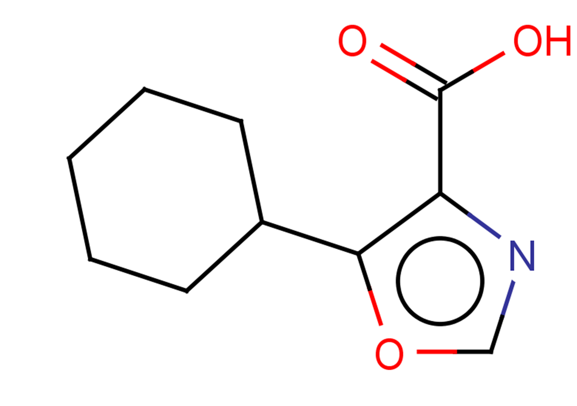 5-cyclohexyl-1,3-oxazole-4-carboxylic acid