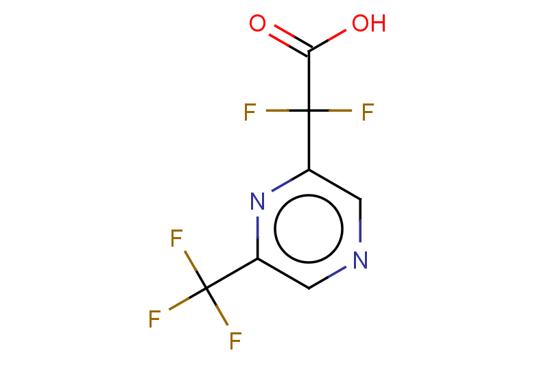 2,2-difluoro-2-[6-(trifluoromethyl)pyrazin-2-yl]acetic acid