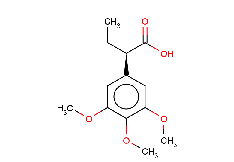 (2R)-2-(3,4,5-trimethoxyphenyl)butanoic acid