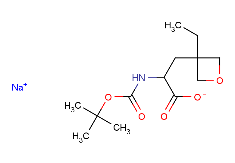 sodium 2-{[(tert-butoxy)carbonyl]amino}-3-(3-ethyloxetan-3-yl)propanoate