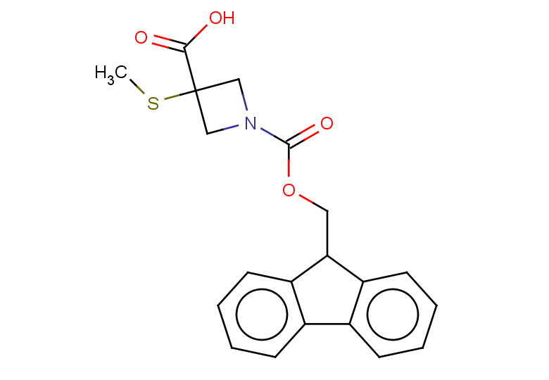 1-{[(9H-fluoren-9-yl)methoxy]carbonyl}-3-(methylsulfanyl)azetidine-3-carboxylic acid