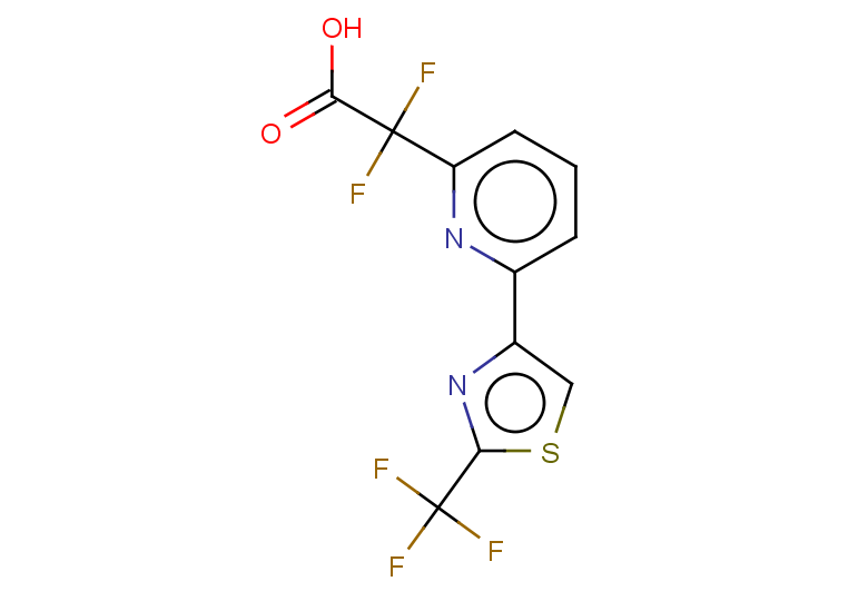 2,2-difluoro-2-{6-[2-(trifluoromethyl)-1,3-thiazol-4-yl]pyridin-2-yl}acetic acid