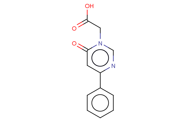 2-(6-oxo-4-phenyl-1,6-dihydropyrimidin-1-yl)acetic acid